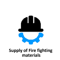 Supply of Fire fighting materials